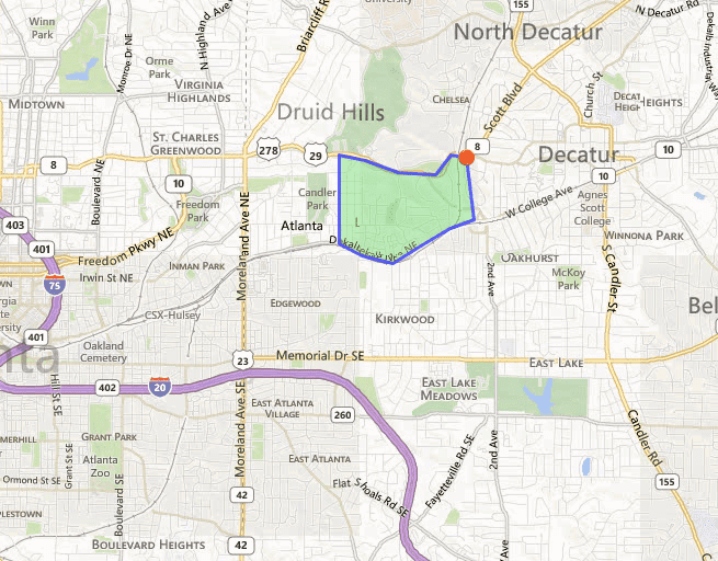 Lake Claire Atlanta neighborhood