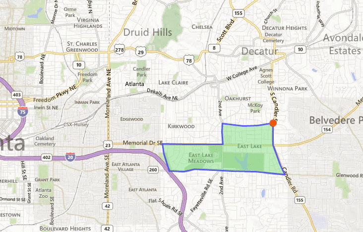 East Lake Atlanta Neighborhood